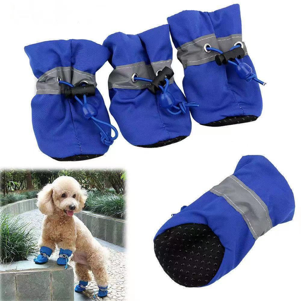 Pet Slippers - Comfortable Waterproof Puppy Shoes with Anti-Burn Feature