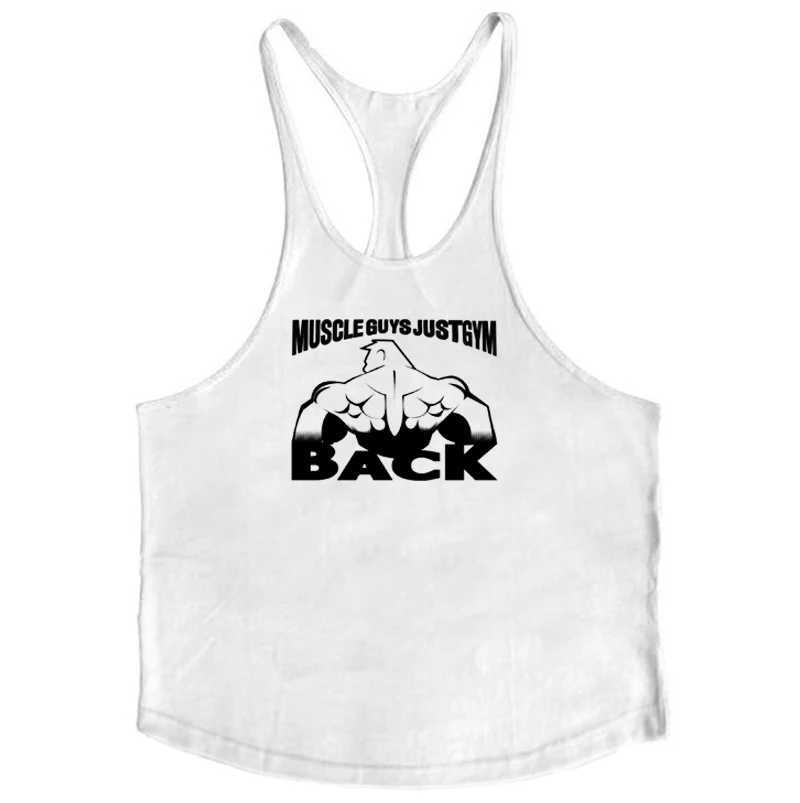 New Hot Sale Mens Printed Tank Top Breathable Cool Vest Running Shirt Cotton Tees Bodybuilding Singlet Fitness SleevelessT250318