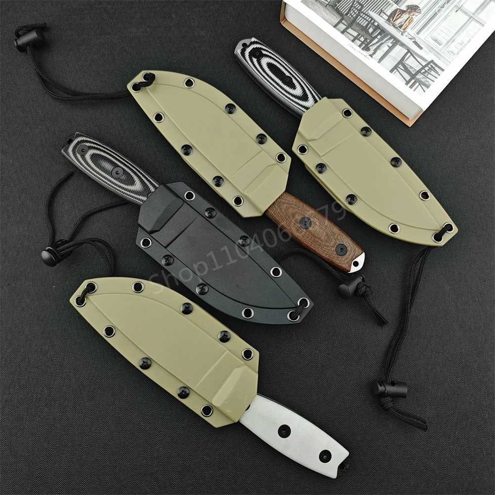 NEW ESEE -3/4 Fixed Blade Knife 9Cr18Mov Blade G10+Hp Hand Outdoor EDC Survival Cam Hiking Hunting Tools GiftXJ250307