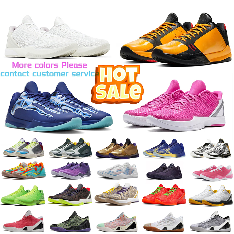 Designer Basketball Shoes Mambas 8 eybl Protro 6 Reverse Grinch What The 5 X-Ray Mens Women Sneakers Trainers Outdoor Shoes With Box