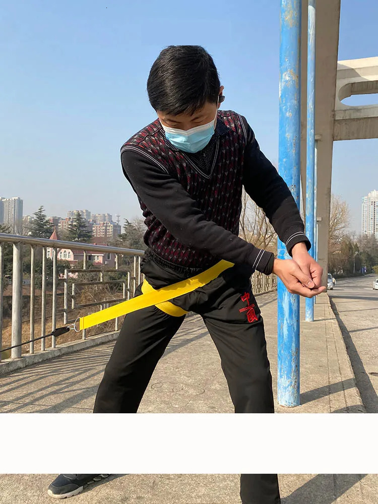 Tennis Turn Around Training Belt Gof Swing Rope Baseball Table Tennis Swing Trainer Multi-function Pull Rope 250306