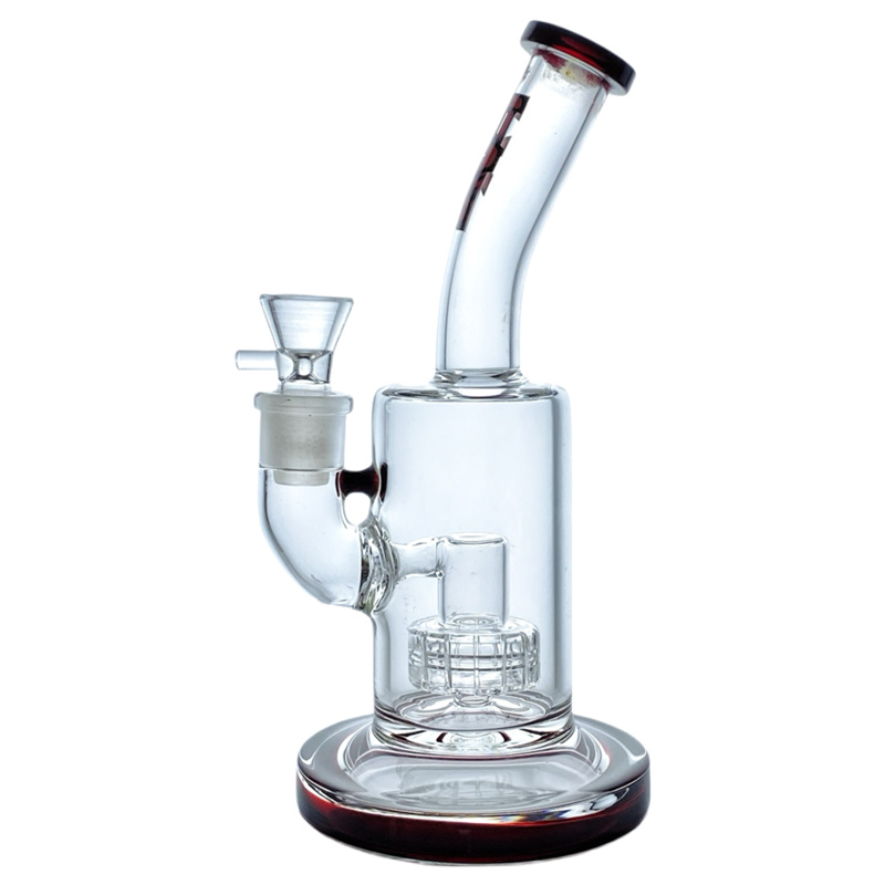 TA-G matrix glass rig thick lip glass hookah bonds 9 inches 19mm joint GB-327