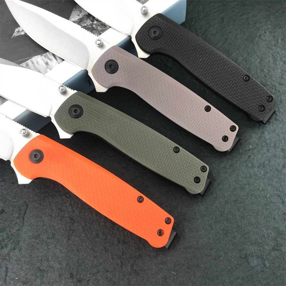Terminus XR Folding Pocket Knife 440C Blade Nylon Fiber Handle Belt Clip, Compact Lightweight for Outdoor, Hunting, Hiking Enthusiasts Survival Tools 