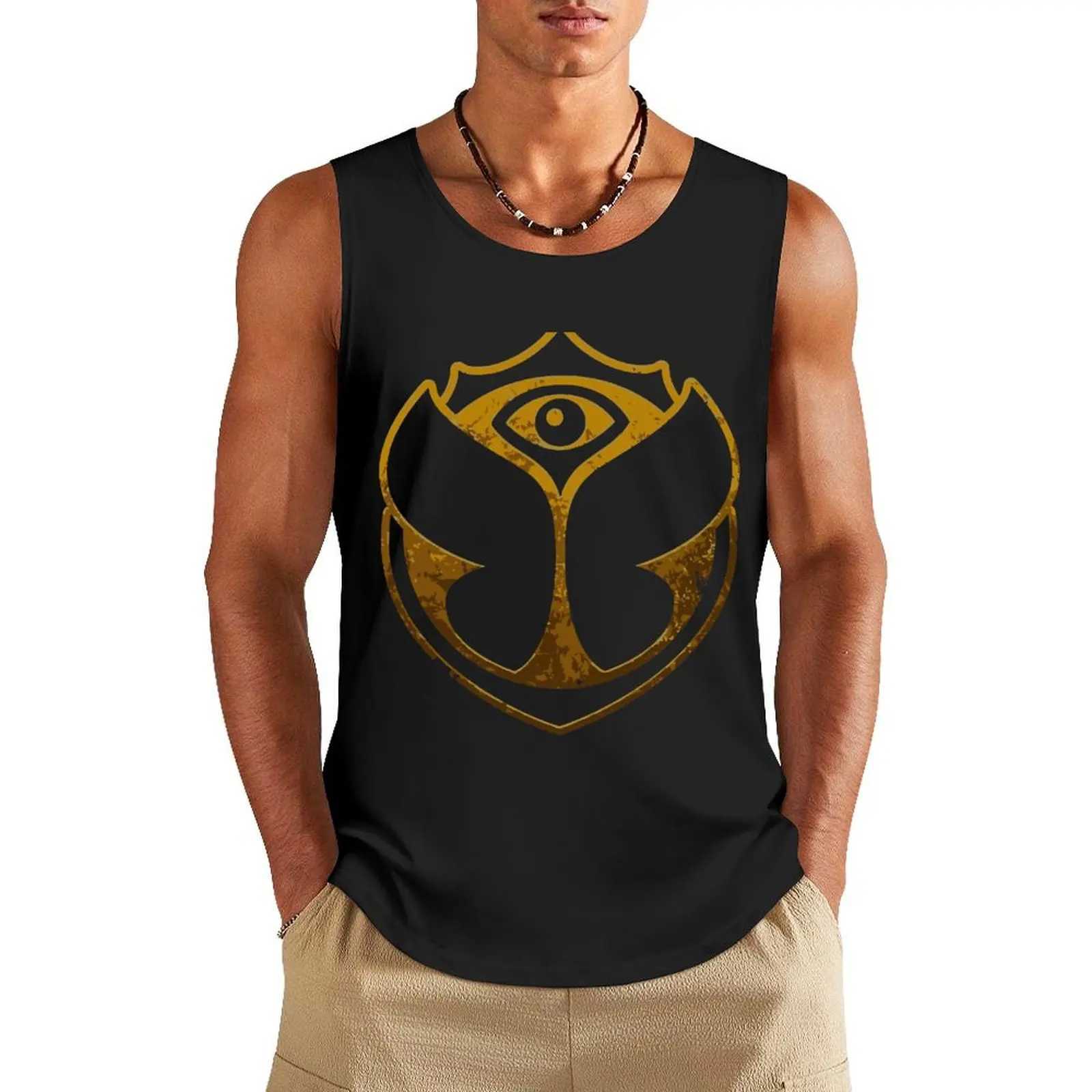 Best seller tomorrowland Tank Top gym shirt man gym training accessories t-shirt for manT250318