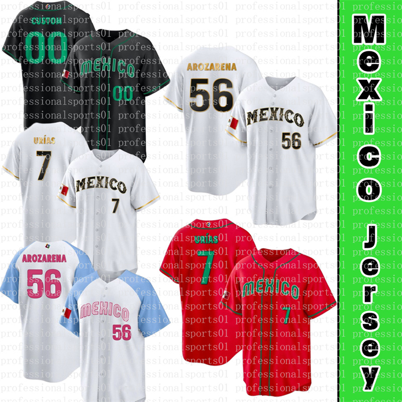Mexico Baseball Jersey Sports Shirts Baseball Classic Jersey 2023 2024 Mexico World Classic Baseball Jerseys