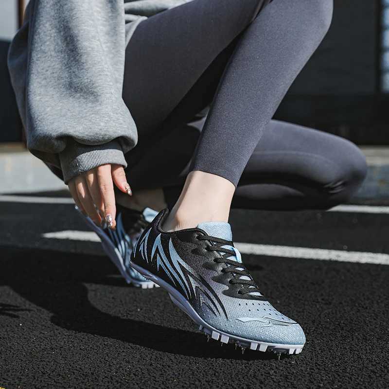 Waterproof New Track and Field Men Shoes M Track and Field Sneakers Cfortable Running Sneakers Non SlipC250307