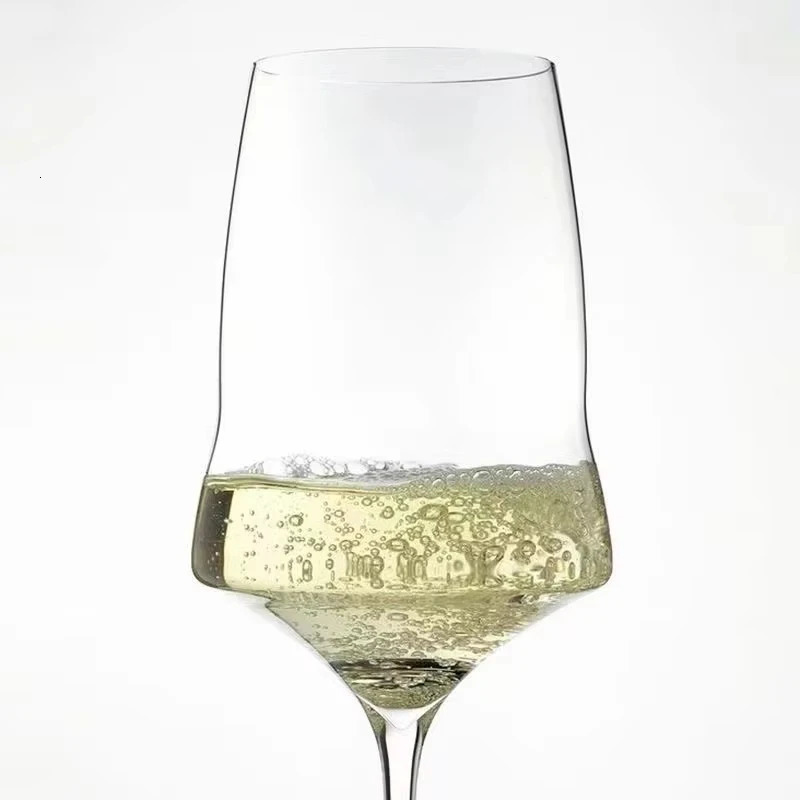 Extreme Light Thin Crystal White Wine Glass Champagne Sweet Craft Handmade Not Bubble Perfect Goblet 250306