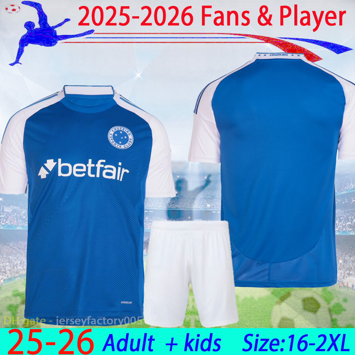 2025 Cruzeiro EC Soccer Jerseys KAIO JORGE ARTHUR ZE LVALDO GOMES M.PEREIRA JUAN DINENNO CIFUENTES M.VITAL 25 26 football men women shirt 4XL