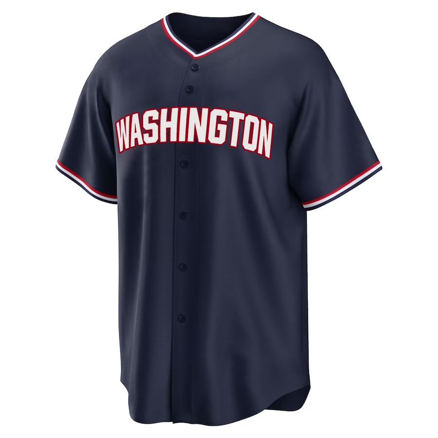 Personalized Custom Baseball Jersey Crews Nathaniel Lowe Bell CJ Abrams Millas Lopez Embroidered Letter Number Design
