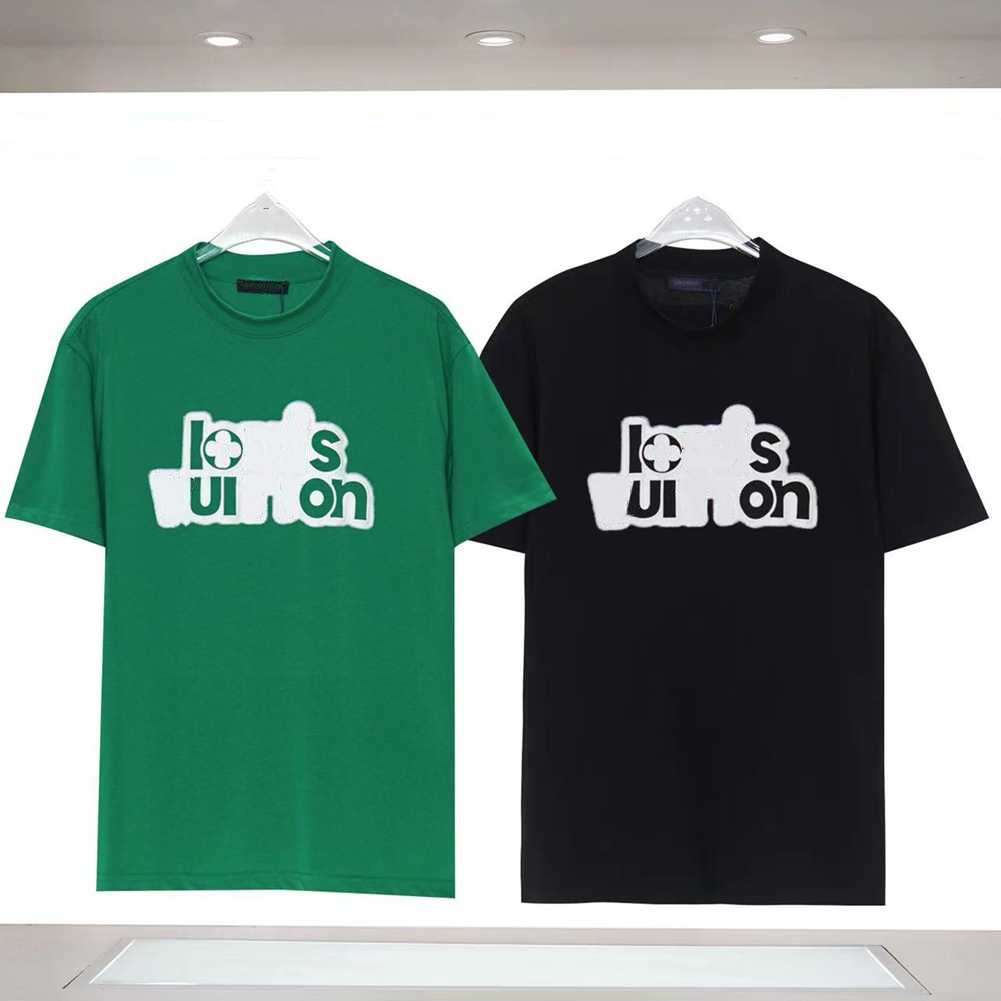 Summer high quality clothing brand designer men's and women's casual T-shirt Men's printed letter short sleeve round neck men's fashion T-shirt