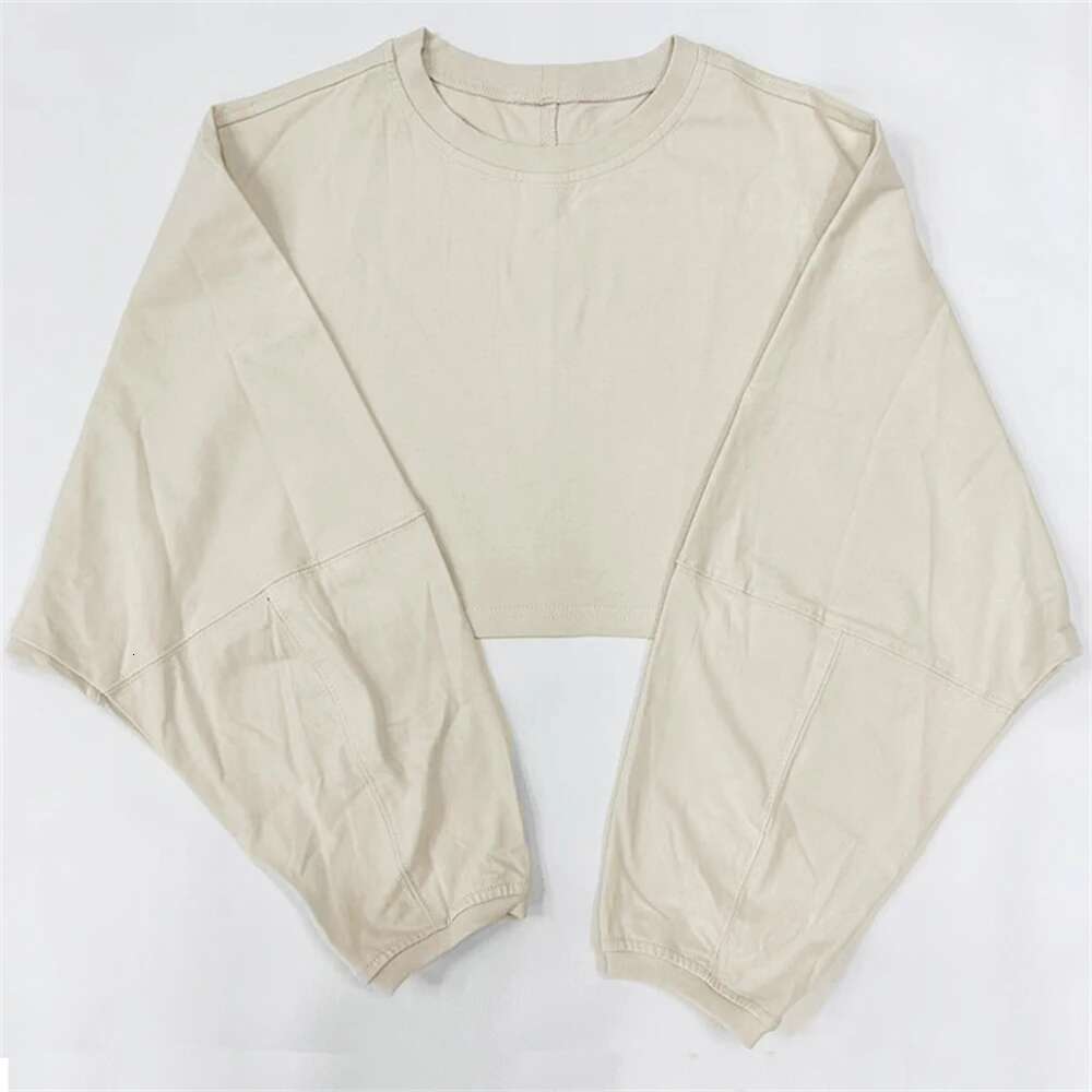 hoodie hoodie Women Sports Crop Top T-Shirts Gym Yoga Loose Tops Long Sleeve Sportswear Workout Clothing Fiess Smock Spring Autumn jacket jacket
