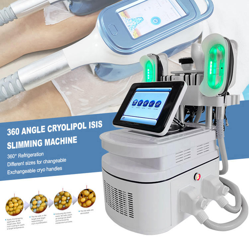 Professional Cryolipolysis Body Slimming Machine Fat Freezing Cellulite Reduction Loss Weight Skin Tightening Firming Beauty Equipment