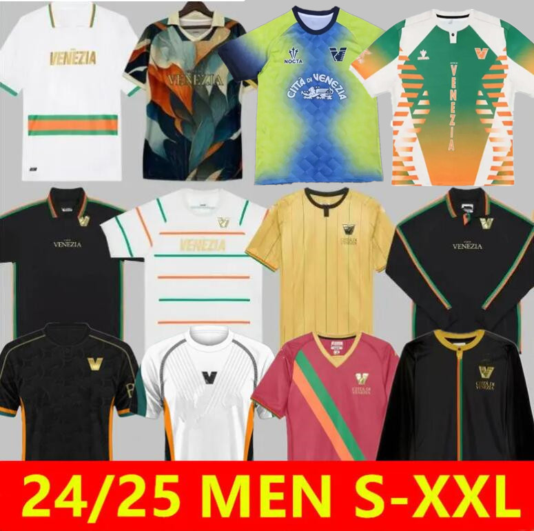 2024 2025 Venezia Soccer Jerseys home Away Third 24 25 Football Shirts 3rd Adult Kit Uniforms