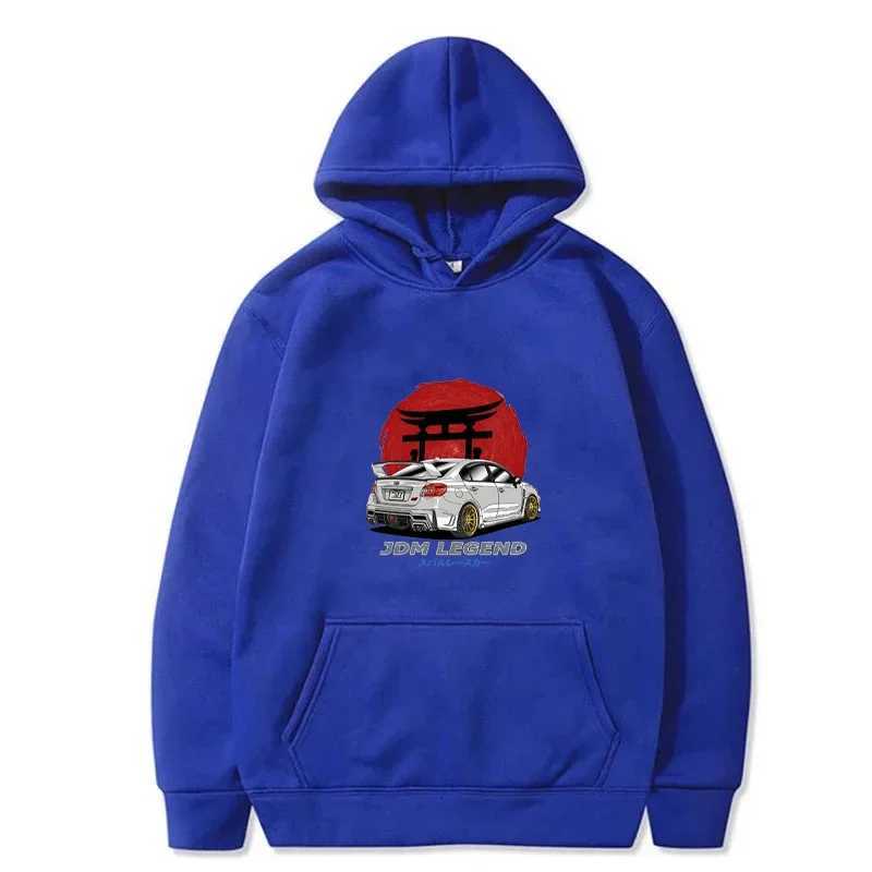 Jdm Culture Subaru Performance Car Hoodie Mens Fashion Casual Hooded Sweatshirt Autumn and Winter Hoodie Korean SportswearT250307