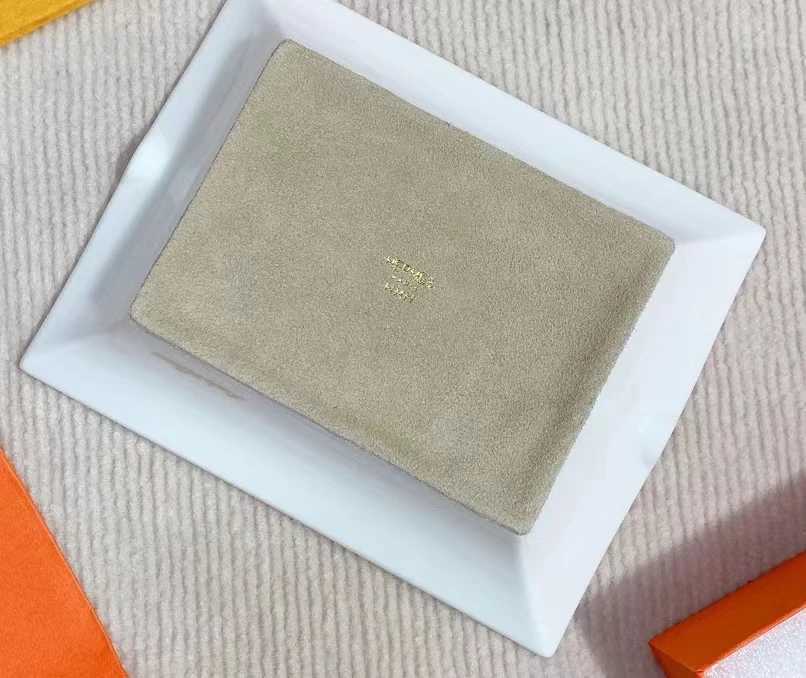20x17cm Ashtray Storage tray Non slip leather bottomC250306