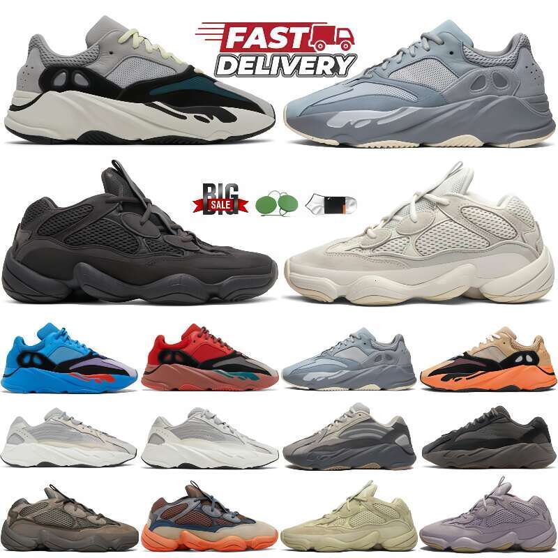 Designer Running Shoes For Men Women Mens Sneaker Platform Womens Outdoor Sports Wave Runner Magnet Salt Utility Black Sneakers Trainers Biig Size 12.5-13
