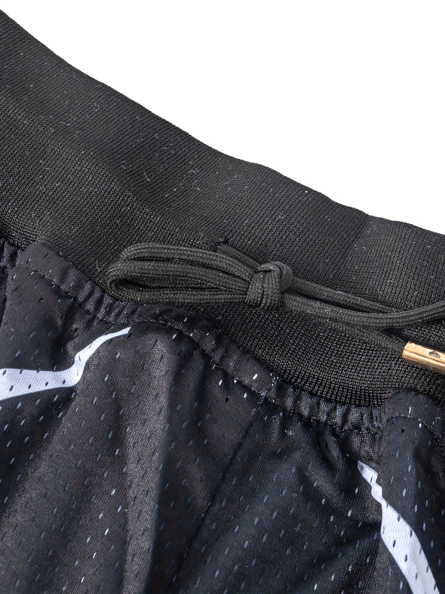 Graphic Printed Black Shorts, Quick Drying Breathable Daily Streetwear Men's Sports Shorts Running Shorts with Pockets Sportswear For Men Fitness