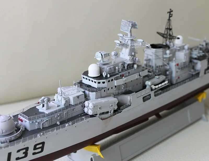 Top Quality TRUMPETER 04542 Plastic Ship 1/350 Scale Boat PLAN DDG 139 NINGBO Destroyers For Adults Model Toys Hobby Collection Diyt250307