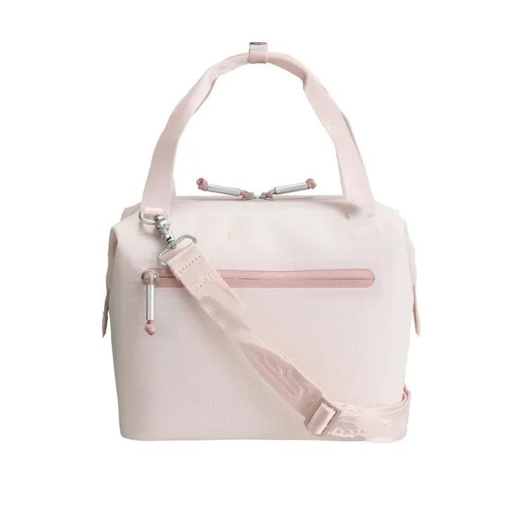 Pink Lunch Bags All Day Julienne Mini Soft Cooler Box Carry-All for 40oz Cup Crossbody Bag with Phone Pocket for Cups Accessories 0426