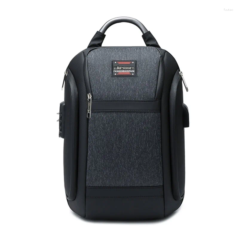 Backpack Password Lock Chest Bag Male Business Shoulder Small Fashion Casual Large Capacity Crossbody