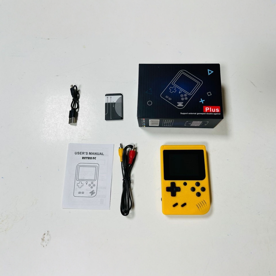 Mini Retro Handheld Portable Game Players Video Console Nostalgic handle Can Store 400 sup Games 8 Bit Colorful LCD by sea