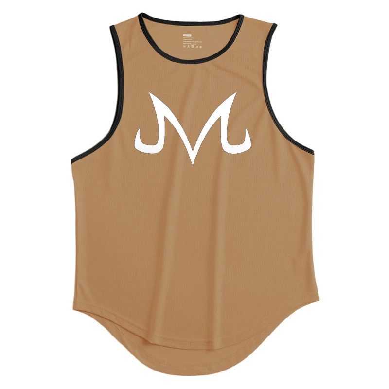 Funny Letter Print Mens Tank Tops Summer Quick Dry Breathable Training Clothing Fashion Sleeveless Shirt Gym Fitness Loose VestT250318