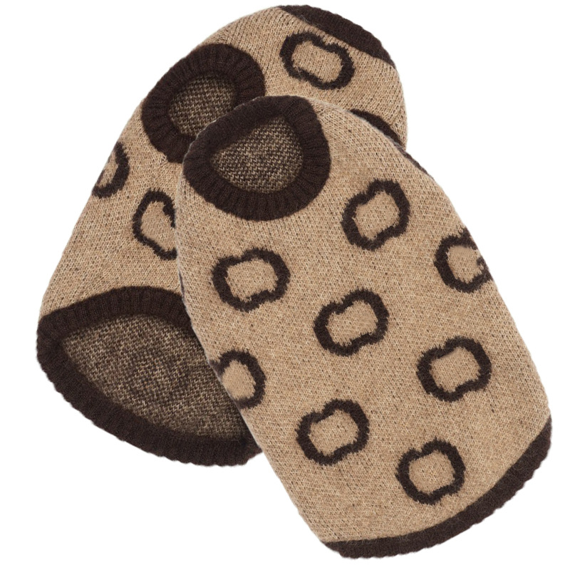 Designer Dog Clothes Brands Dog Apparel with Classic Jacquard Letter Pattern Thermal Knitwear Pullover Warm Pet Sweaters Winter Coats for Small Dogs B