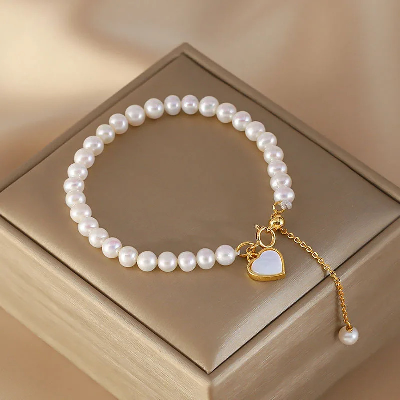 SUYU Freshwater Pearl Bracelet Summer Womens Light Versatile And Unique Bracelet Accessories 250303