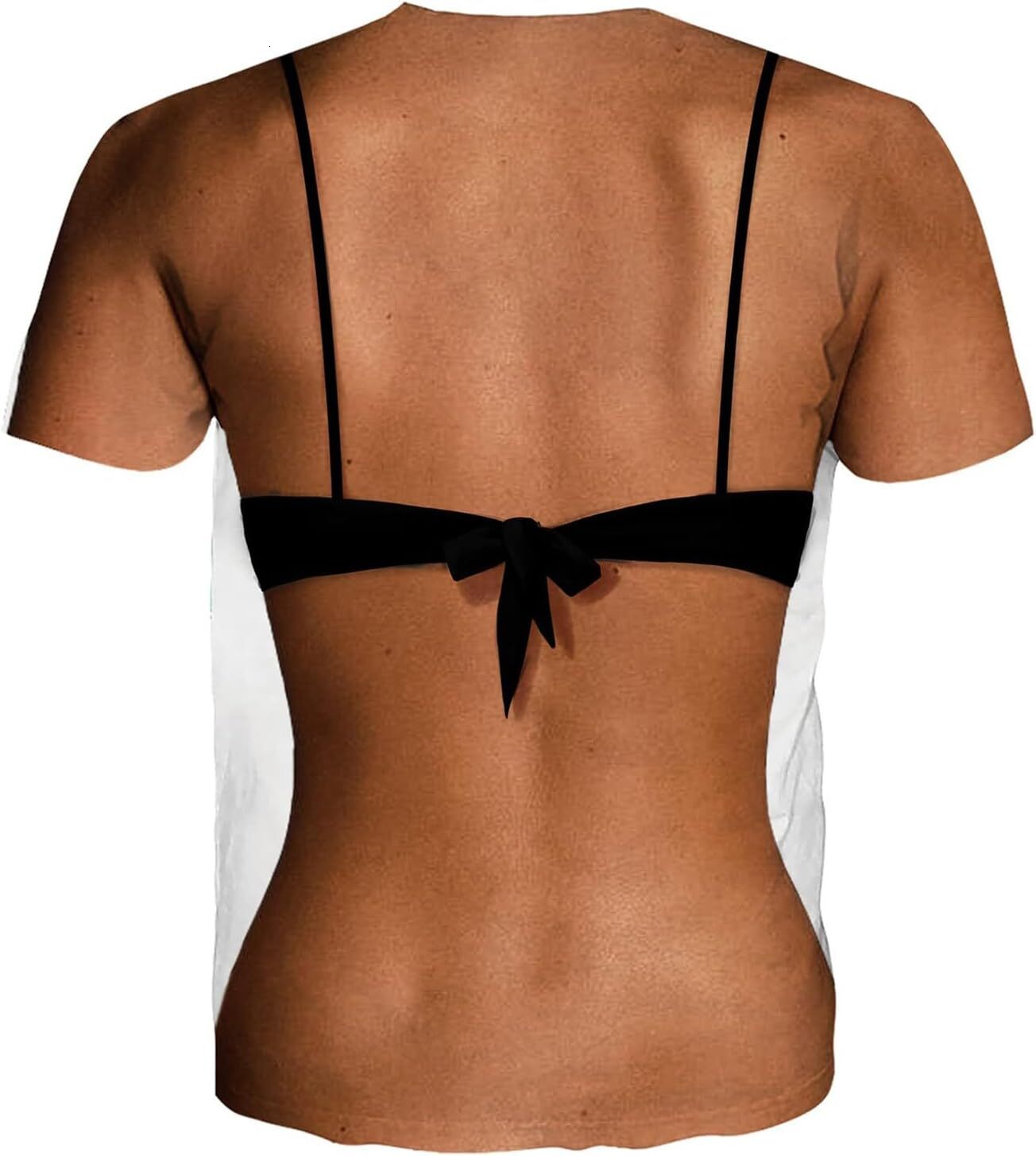 Mens T shirt Men Fake Abs T-Shirt Funny Bikini Body Muscle 3D Graphics Summer Novelty Streetwear Tops tee Casual tops summer clothes