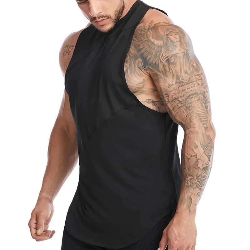 High Quality Loose Fit Mens Tank Top for Running and Fitness Men Tank Top for Man Moisture-Wicking and Quick-Drying Male TopsT250318