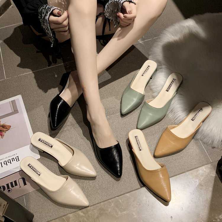 Red soled shoes, slippers, sandals, sports shoes, boots Half slipper mid version ller