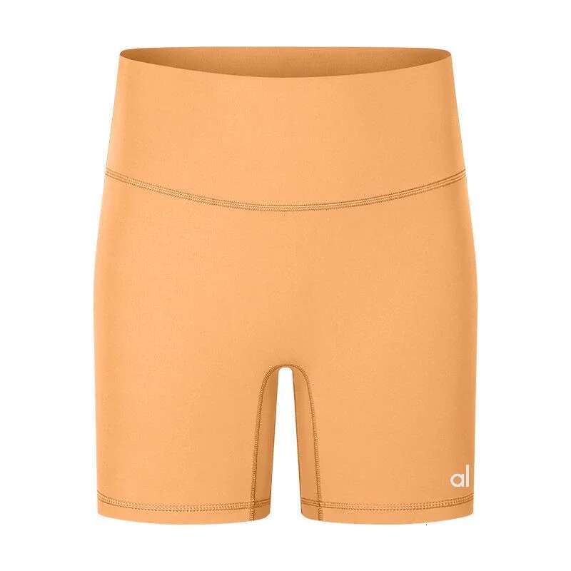 Alphaete Fiess Women's Gym Sports Tight Running Shorts Three-Point Quick-Drying Elastic High Waist Hip Pants