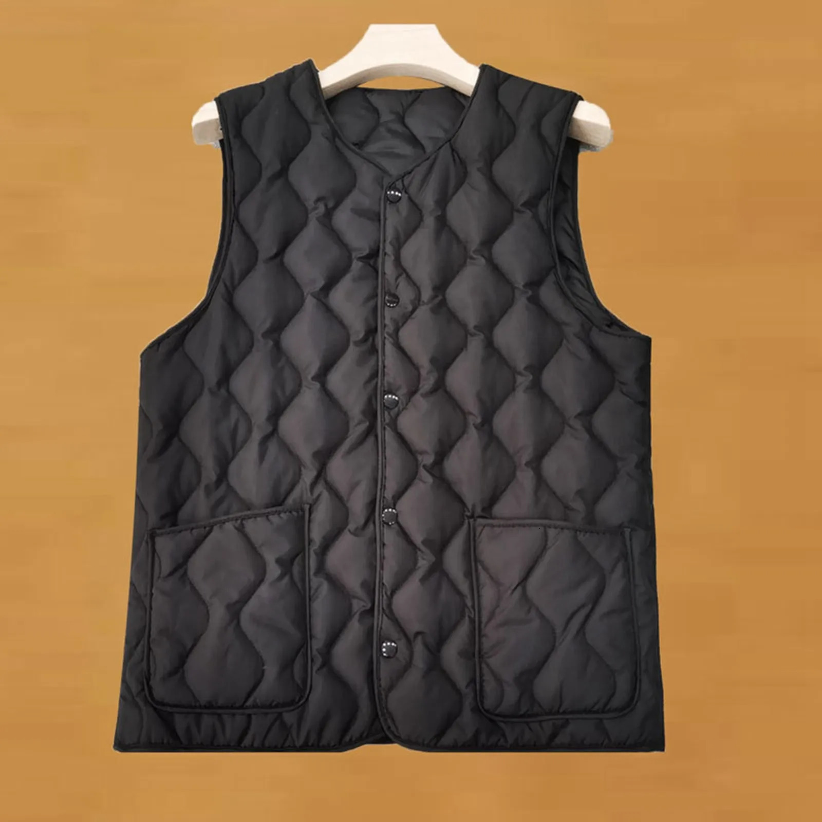 Women Sleeveless Down Liner Vest Arrivals Female Office Lady Korean Slim Fit White Duck Warm Autumn Winter 250227Z