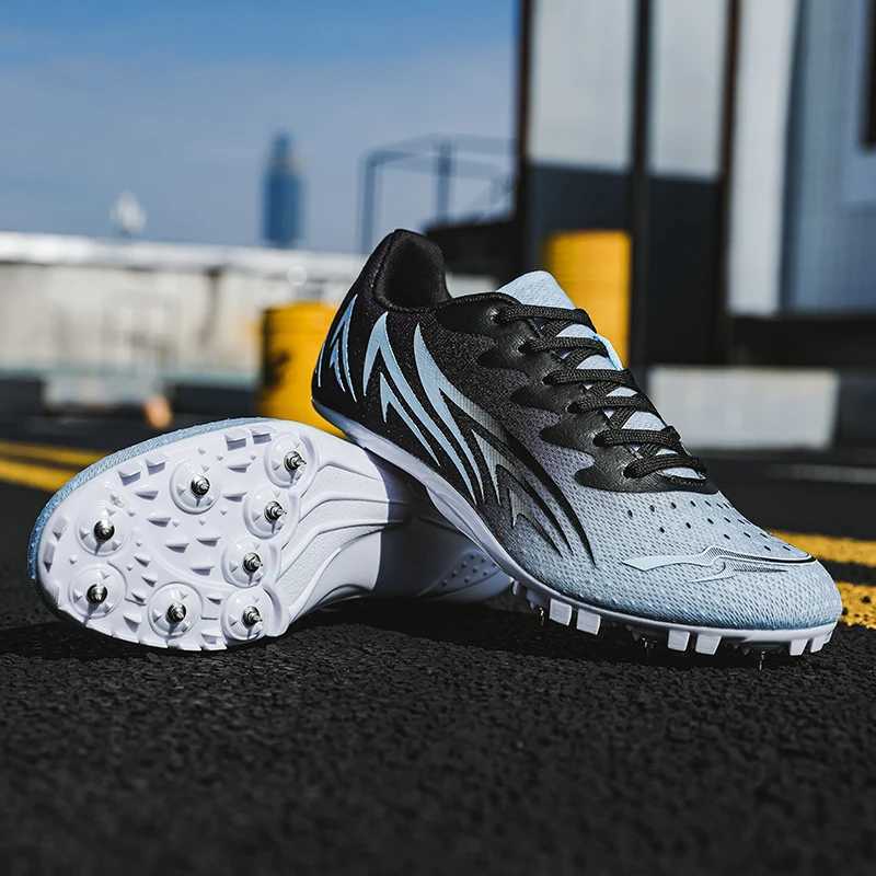 Waterproof New Track and Field Men Shoes M Track and Field Sneakers Cfortable Running Sneakers Non SlipC250307