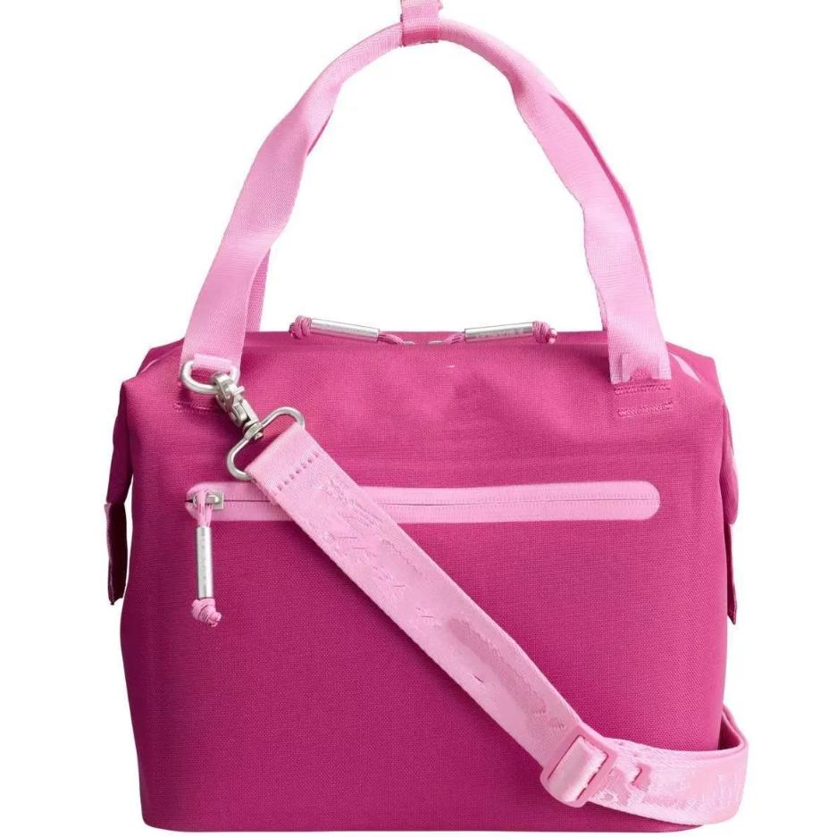Pink Lunch Bags All Day Julienne Mini Soft Cooler Box Carry-All for 40oz Cup Crossbody Bag with Phone Pocket for Cups Accessories 0426