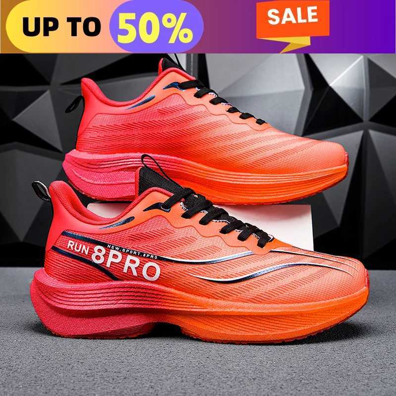 Men Running Sport Shoes Casual hot Marathon Carbon Plate AirCushion Breathable Wens Cfortable Athletic Training Fiess Sneakers Z250310