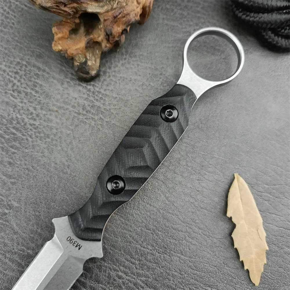 NEW USA TOOR High Quality Knife Fixed Blade Knife D2 Blade G10 Hand with Kydex Sheath Outdoor EDC Cam Hunting Hiking ToolXJ250307