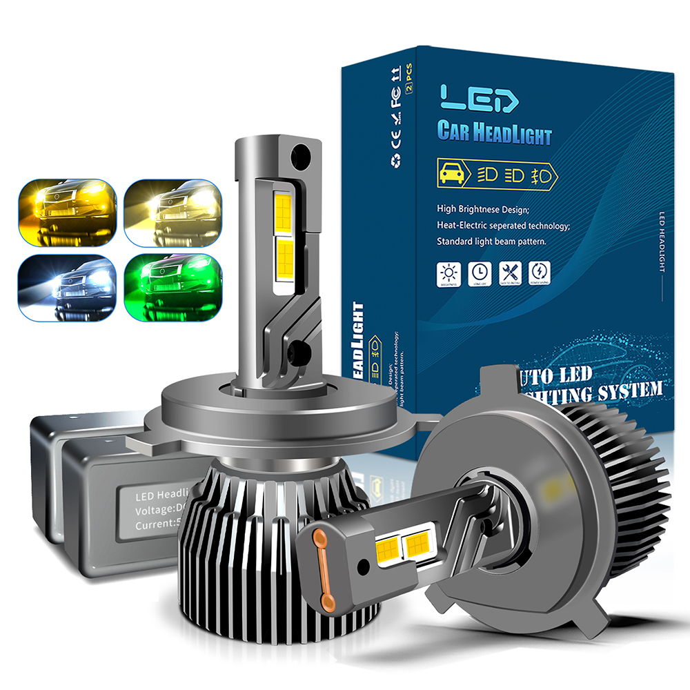 High Brightness Car Headlight 9005 H11 Fog Lights Bulb, H4 H1 H3 H4 H7 880 9004 9005 9006 9007 Bulbs Auto Lights Plug and Play