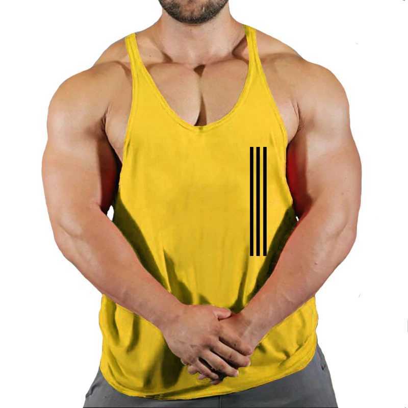 No Pain No Gain Gym Tank Top Men Fitness Clothing Man Bodybuilding Tank Tops Summer Gym Clothing for Male Sleeveless Vest ShirtT250318