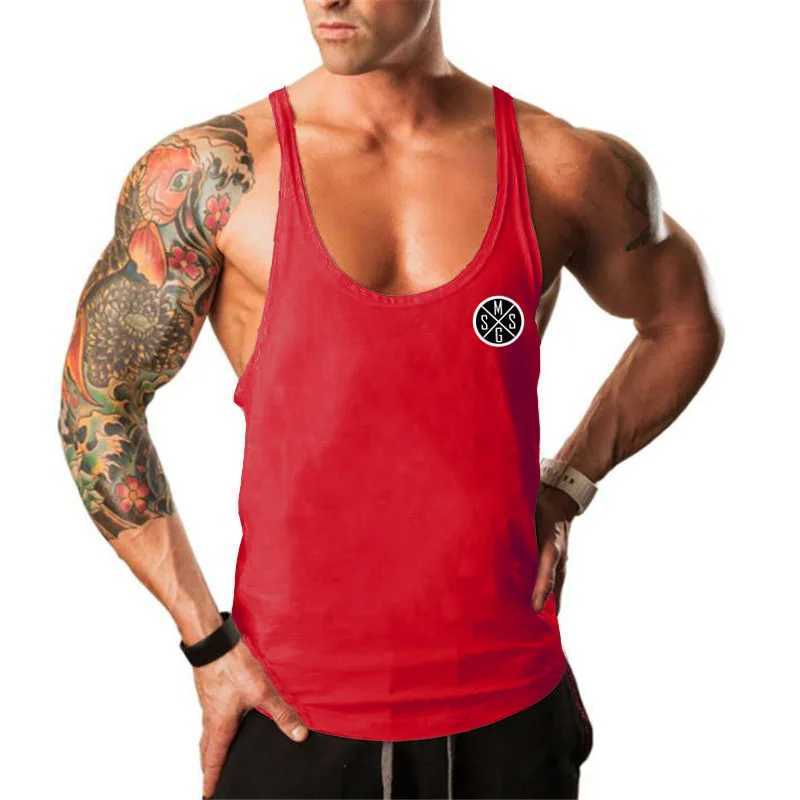 New Arrivals Mens Sports Stringer Singlets Sleeveless Fitness Bodybuilding Tank Tops Gym Workout Clothes for MenT250318