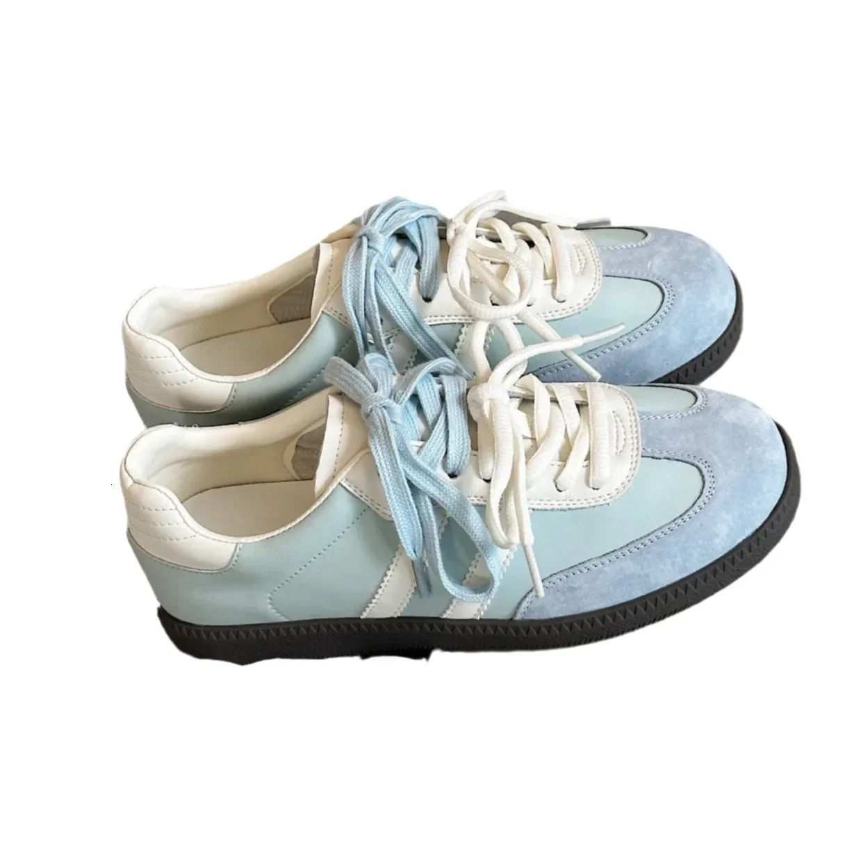 Women Tennis Sneakers Flats Ladies Fashion Mixed Colors Lace-up Vulcanized Shoes Spring Autumn Woman Outdoor Trainers Footwear 250304
