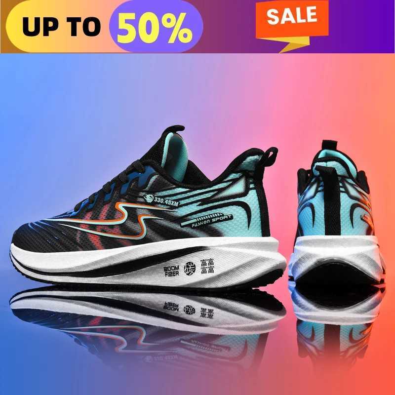 Air Cushi Running Shoes Men Sports Marath Breathable Lightweight M Cfortable Athletic Race Sneakers Hot New Carb Plate Size48 Z250307