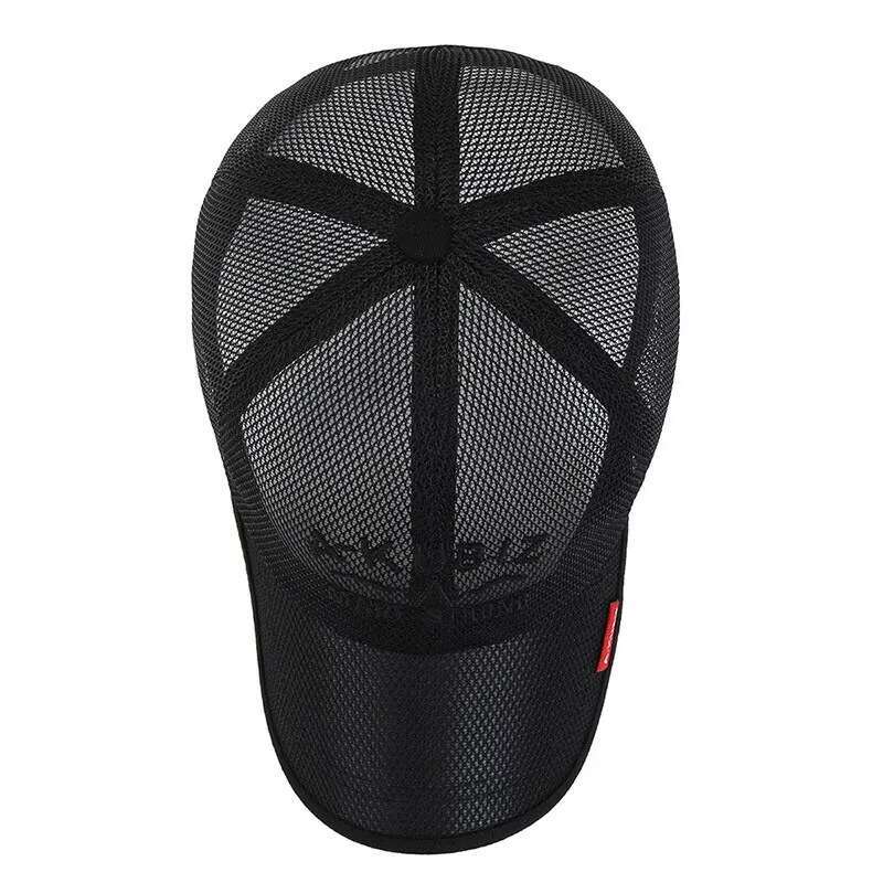 Summer Hats For Men And Women Mesh Baseball Caps Fashion Visor Outdoor Embroidered Letter Sun Protection Hat