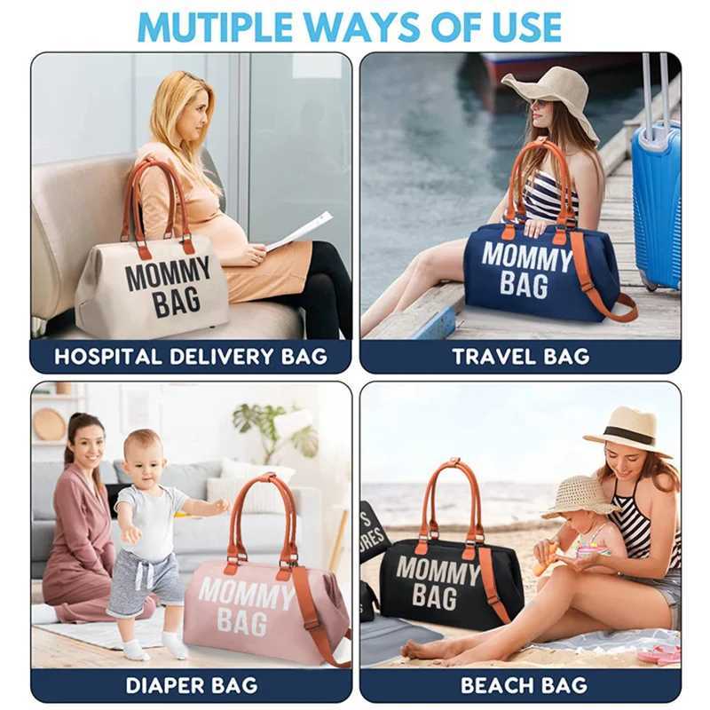 Mommy Bag Travel Storage Bag Waterproof 3-Pack Wet Dry Separation Baby Diaper Storage Packing Portable Pouch Large Capacity Bags W250307