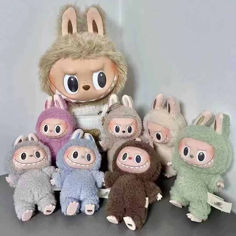 Labubu The Monsters Pendant Generation Macarone Anime Figure Pvc Toys Cute Labubus Doll Keychain Accessories Kid Birthday GiftsC250310