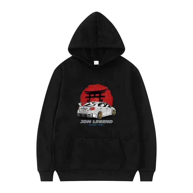 Jdm Culture Subaru Performance Car Hoodie Mens Fashion Casual Hooded Sweatshirt Autumn and Winter Hoodie Korean SportswearT250307
