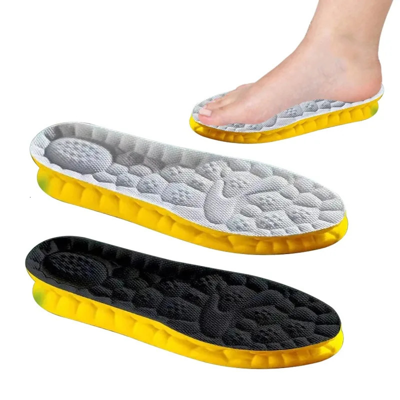 Soft Shoe Pads Support Shock Absorption Cushion Work Comfort Ortic Insoles for Men Women Heavy Duty Pain Relief 250306