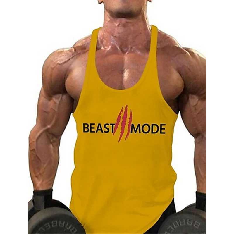 2024 New Sport Sleeveless Shirt Quick Drying Breathable Vest Mens Clothing Fashion Casual Summer Y2K T-Shirt Vest Gym WorkoutT250318