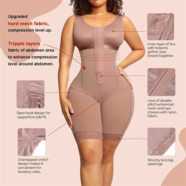 Hexin Firm Compression Big Size Tummy Control Shaper Shapewear Loose Weight Full Body Jumpsuit for Women