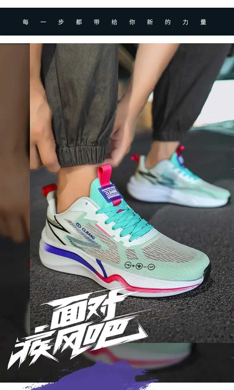 2024 Air Cushi Men Sports Running Shoes Breathable Lightweight Wens hot Cfortable Athletic Nskid Carb Plate Sneakers Z250307